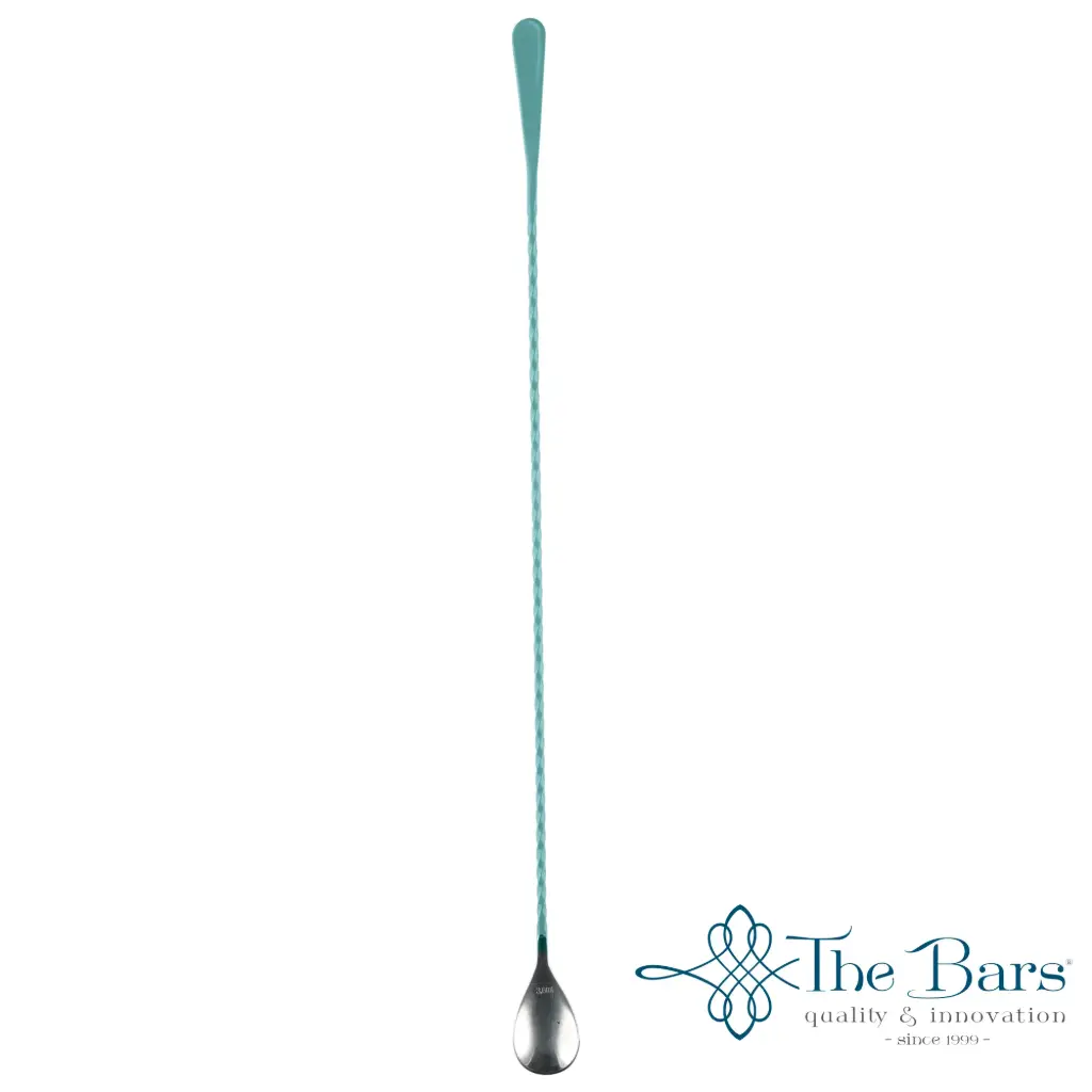 Cuchara Coctel Torneada Hoffman Tiffany Verde 45 Cm.
