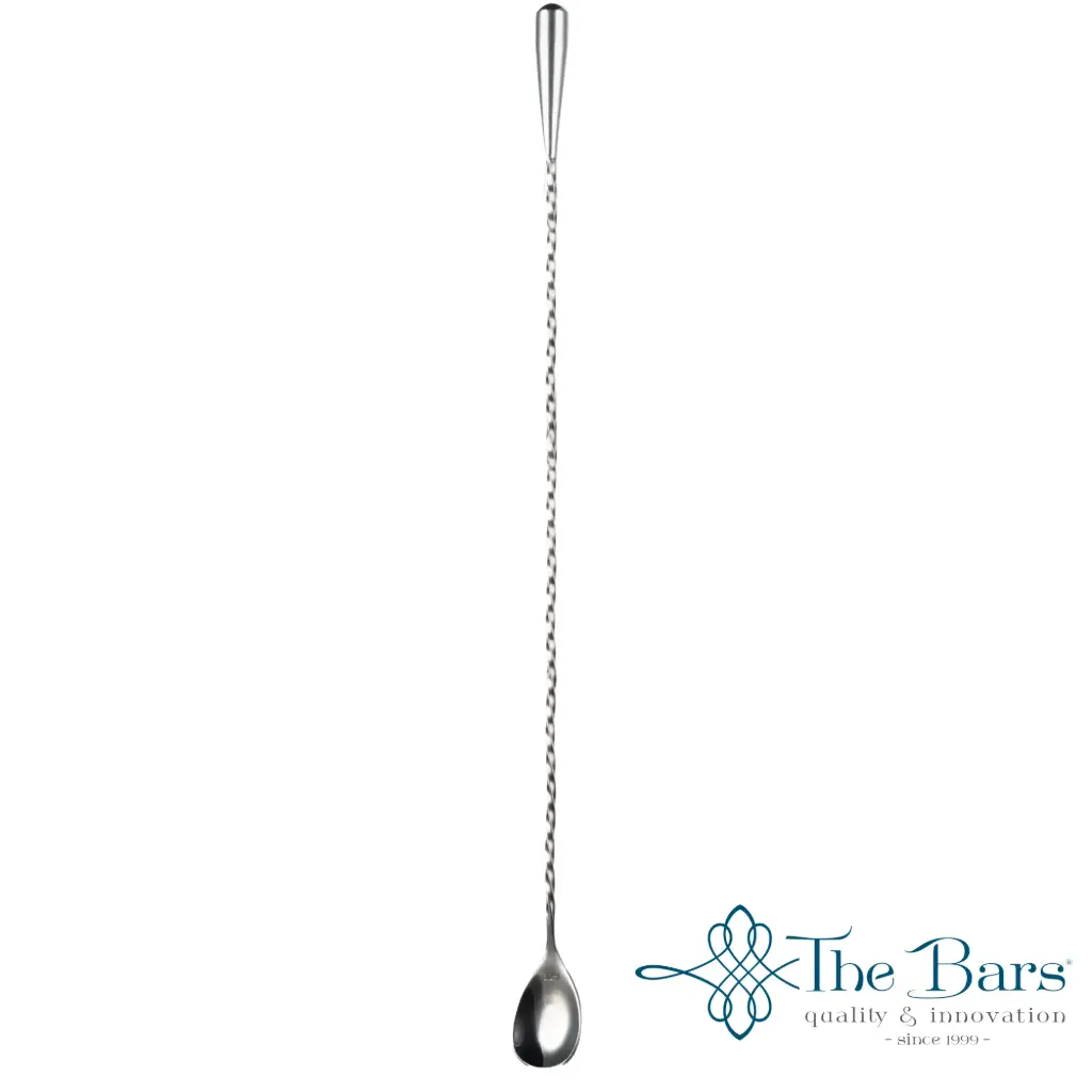 Cuchara Coctel Torneada Inox. 40 Cm.