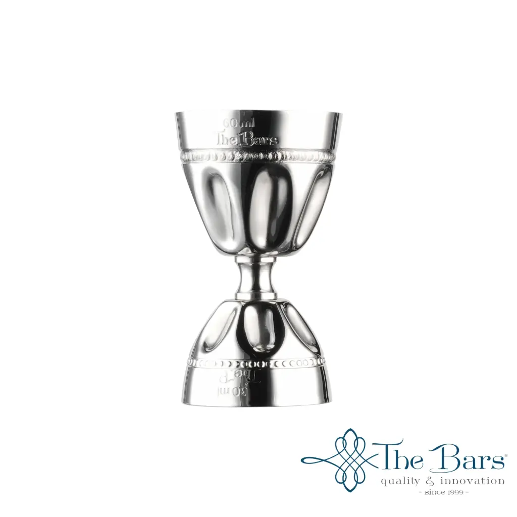 Medidor Licor Inox. Decó 15-30-45-60 Ml.