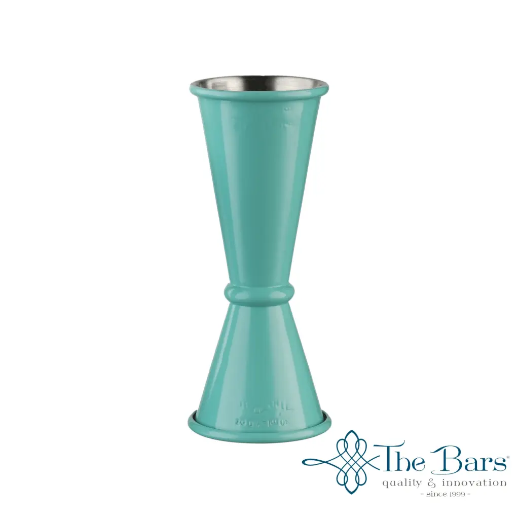 Medidor Licor Tiffany Verde 15-22,5-30-37,5-45 Ml.