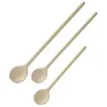 Cuchara Madera Natural 3 Piezas