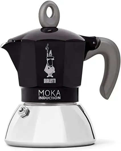 Cafetera Bialetti Induccion Negra 2 Tazas