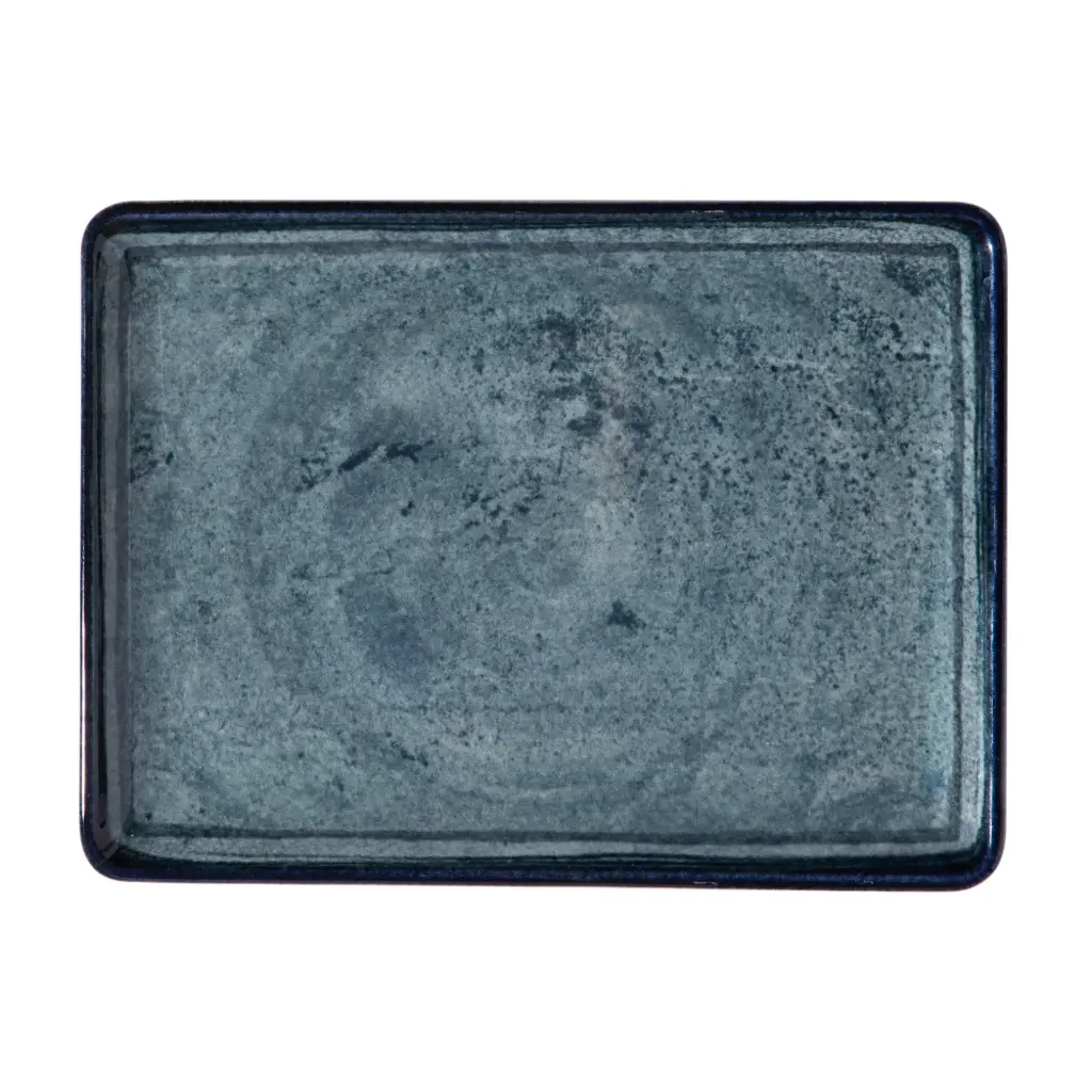 Fuente Rectangular Mediterraneo 23X17 Cm.