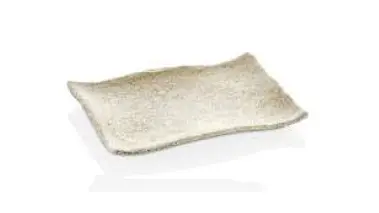 Fuente Rectangular Melamina Granito Beige 28X19 Cm.