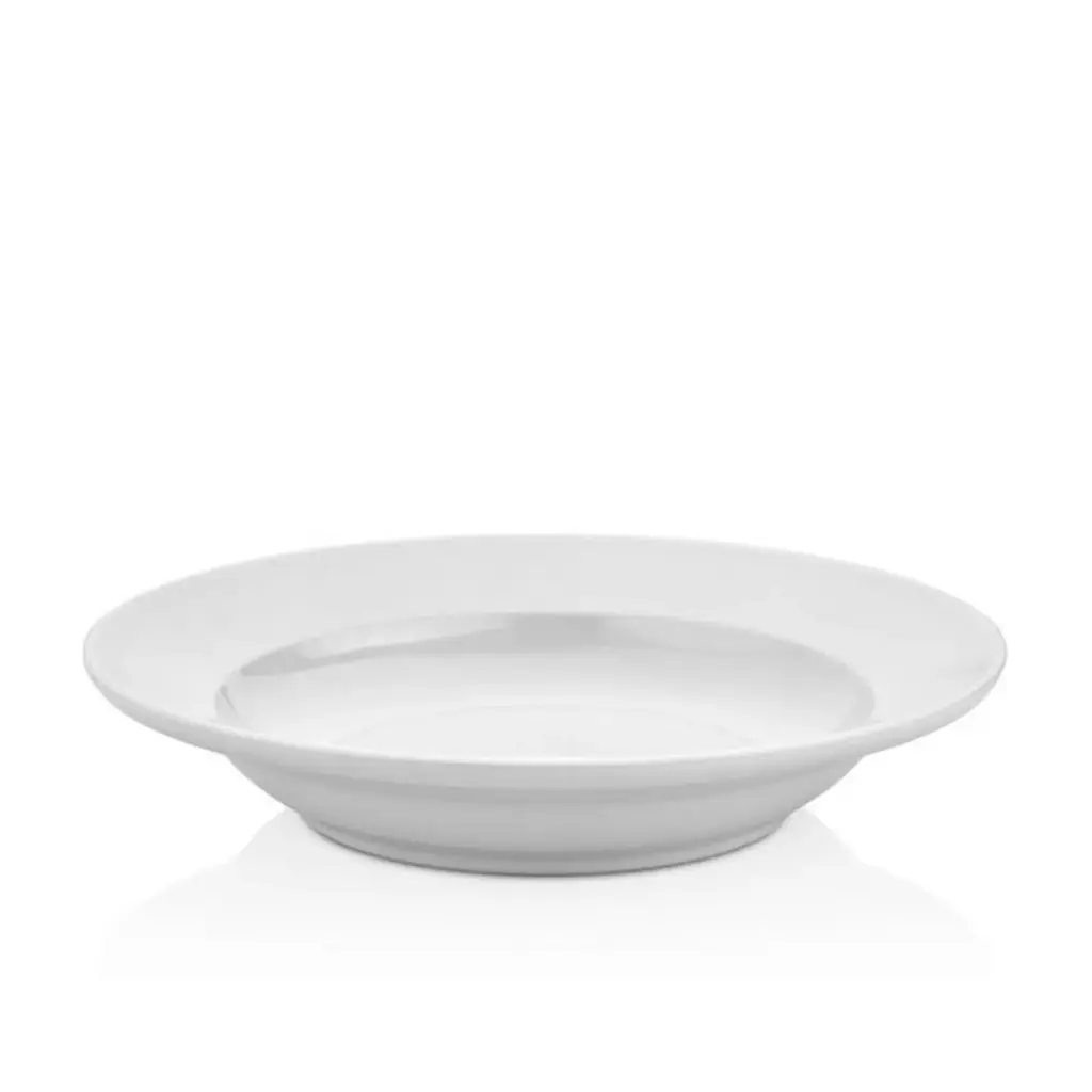 Plato Hondo Melamina Blanco 22 Cm.