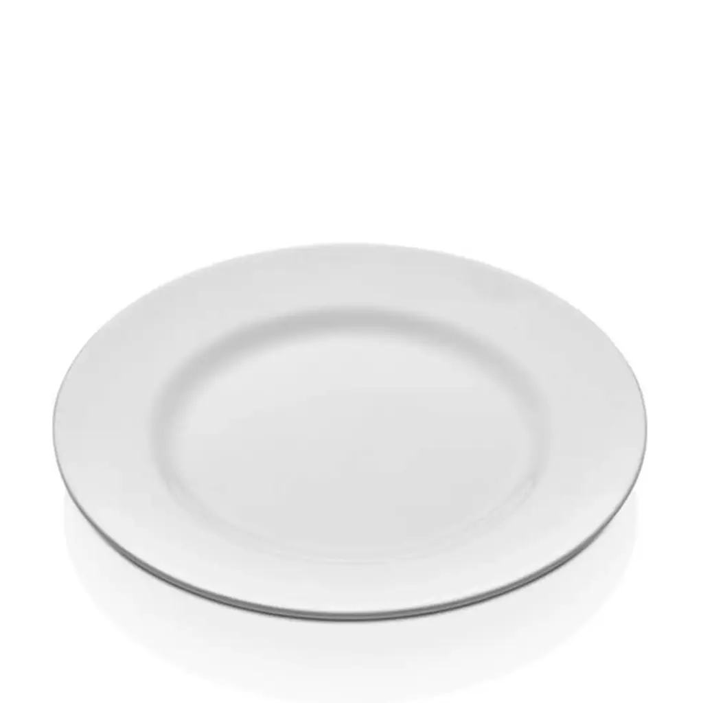 Plato Llano Melamina Blanco 25 Cm.