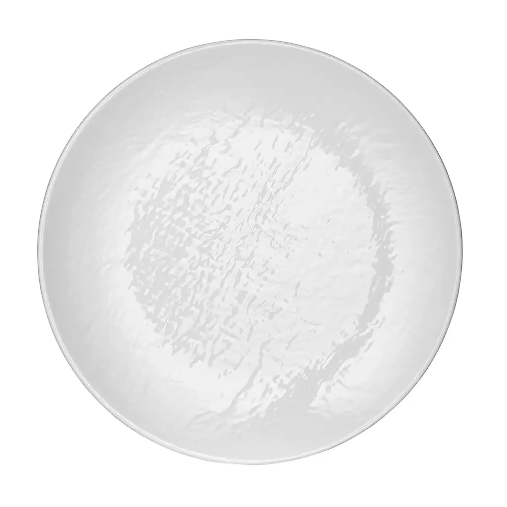 Plato Llano Melamina Tilda Blanco 26 Cm,