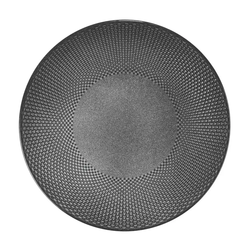 Plato Llano Panio Antracita 24.5 Cm.
