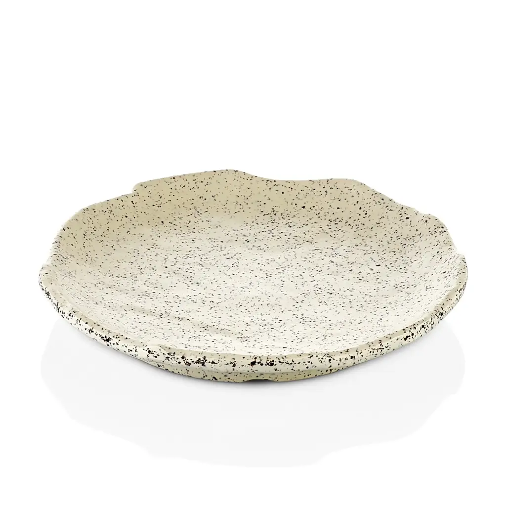 Plato Pan Melamina Granito Beige 16 Cm.