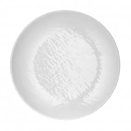 Plato Postre Melamina Tilda Blanco 20 Cm.