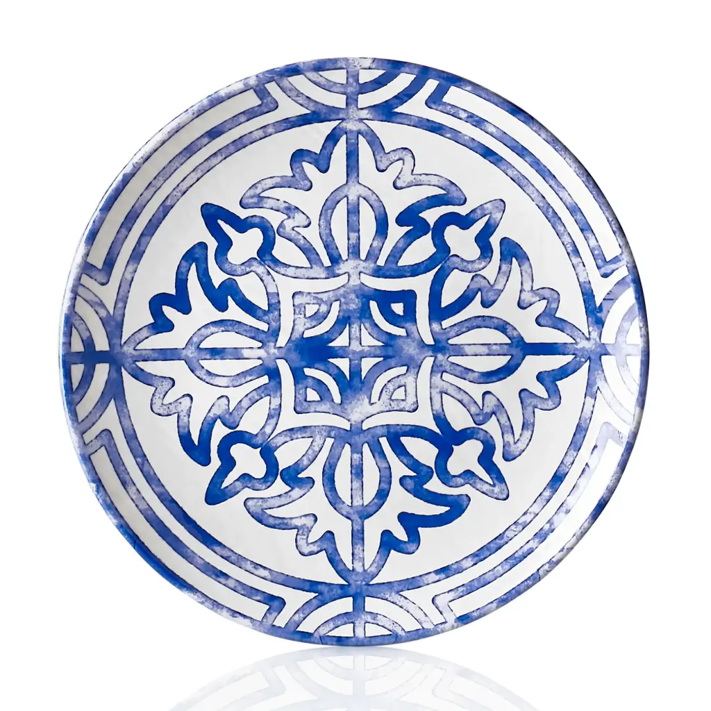 Plato Postre Melamina Tilda Sevilla 20 Cm.