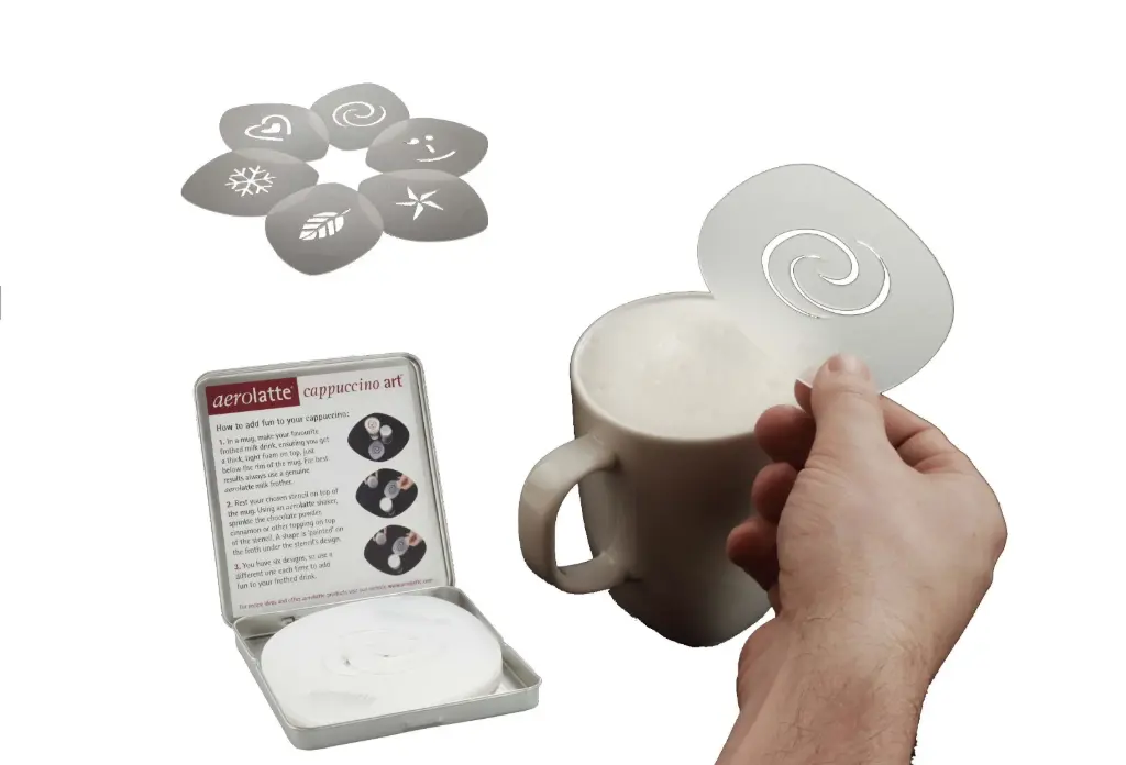 Plantilla Decoracion Barista 6 Unid.