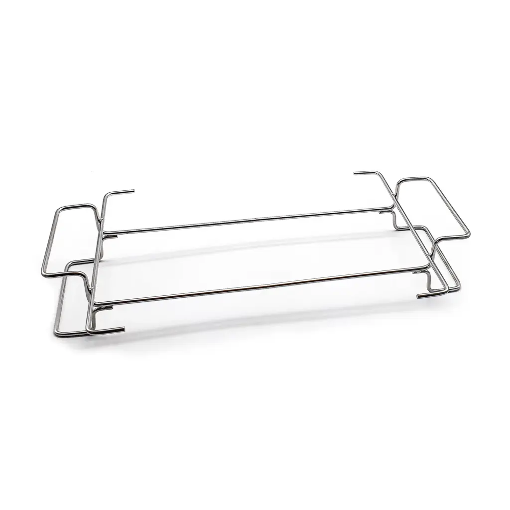 Soporte Fuente Llama Rectangular Inox. 32X22 Cm.