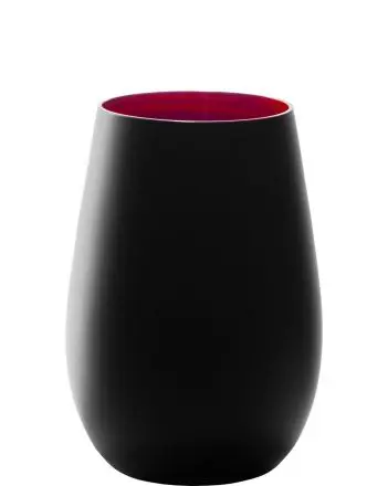 Vaso Negro - Rojo Elements Metalic 45.6Cl