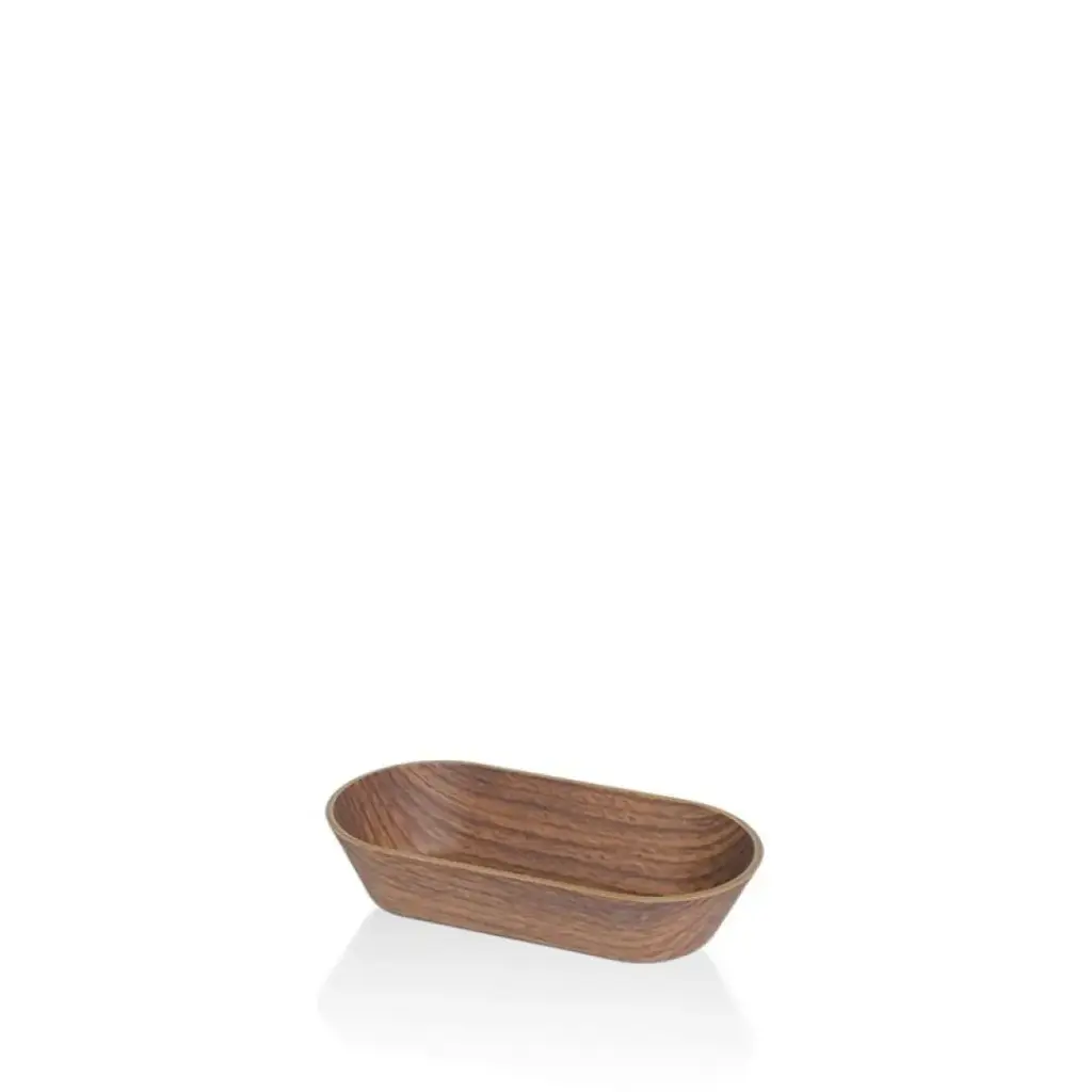 FUENTE OVAL PS. MADERA 15X8 CM.