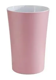 Zz26 Bol Pastell Melamina Rosa 13X19,5 Cm.