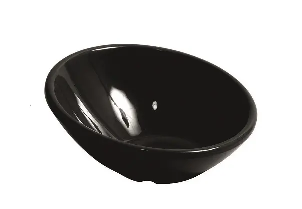 Ensaladera Trattoria Negra Melamina 21X5,4X10,5 Cm.