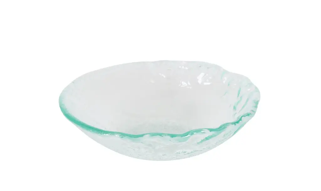 Zz26 Bol Cauca Vidrio Natural Clear 16,5X4,5 Cm.