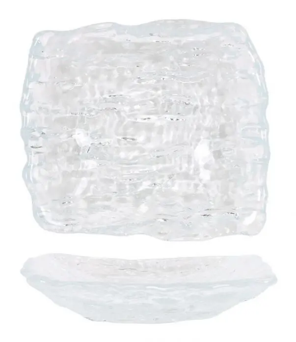Zz26 Fuente Rectangular Lustre Anna 12X10,5 Cm.