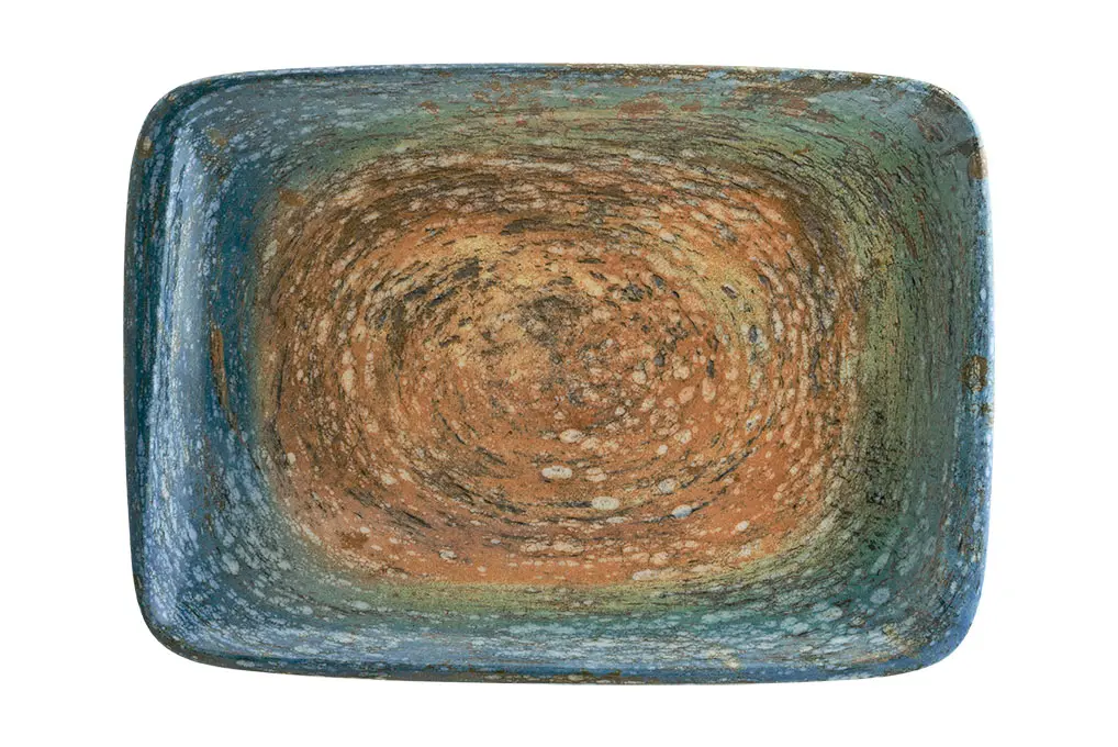 Fuente Rectangular Gourmet Xtremet  23X16 Cm.