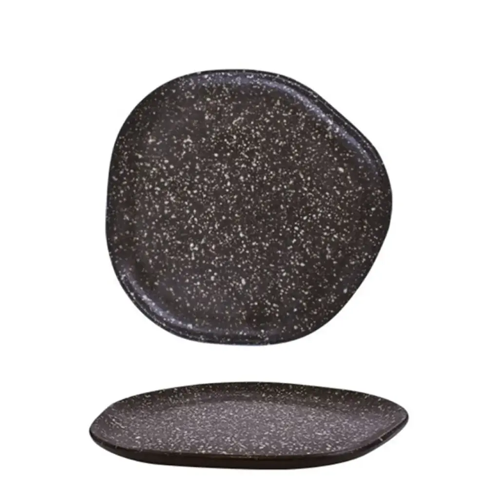PLATO POSTRE SILICE COSMOS 20.5 CM.