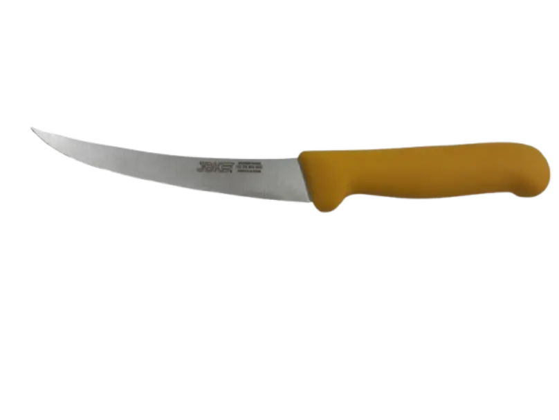 Cuchillo Deshuesar Curvo Amarillo 13 Cm.