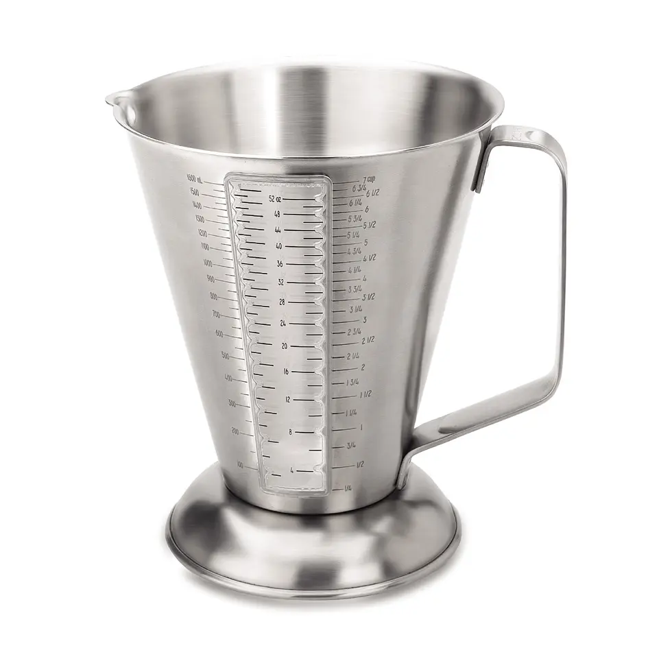 Jarra Medidora Inox. C/Ventana 1.6 L.