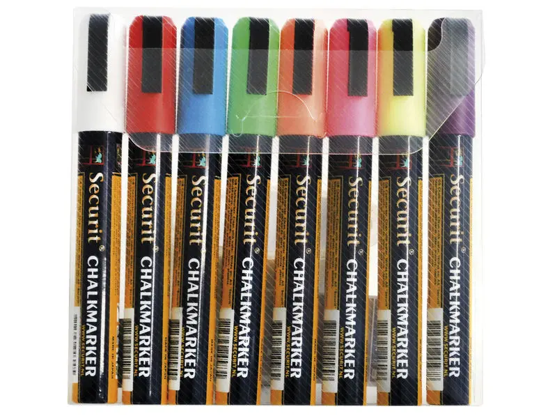 Rotulador Tiza 8 Unid.