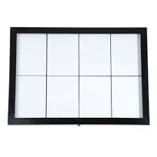 Porta Menus Black Star Negro 8 A4