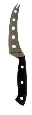Cuchillo Queso Acodado Alveolos Blanco 13 Cm. 