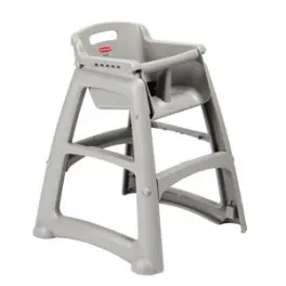 TRONA RUBBERMAID GRIS