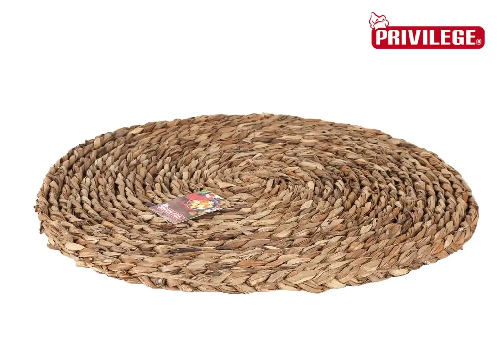 Salvamantel Mimbre Privilege Redondo 40 Cm.