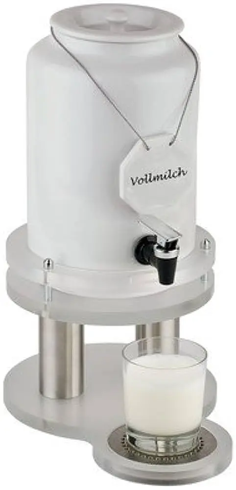 Zz26 Deposito Porcelana Lechera Buffet 4 L.