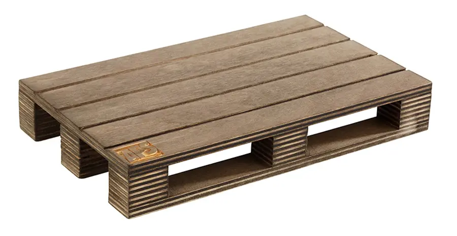 Zz26 Palet Degustacion Madera 20X12 Cm.
