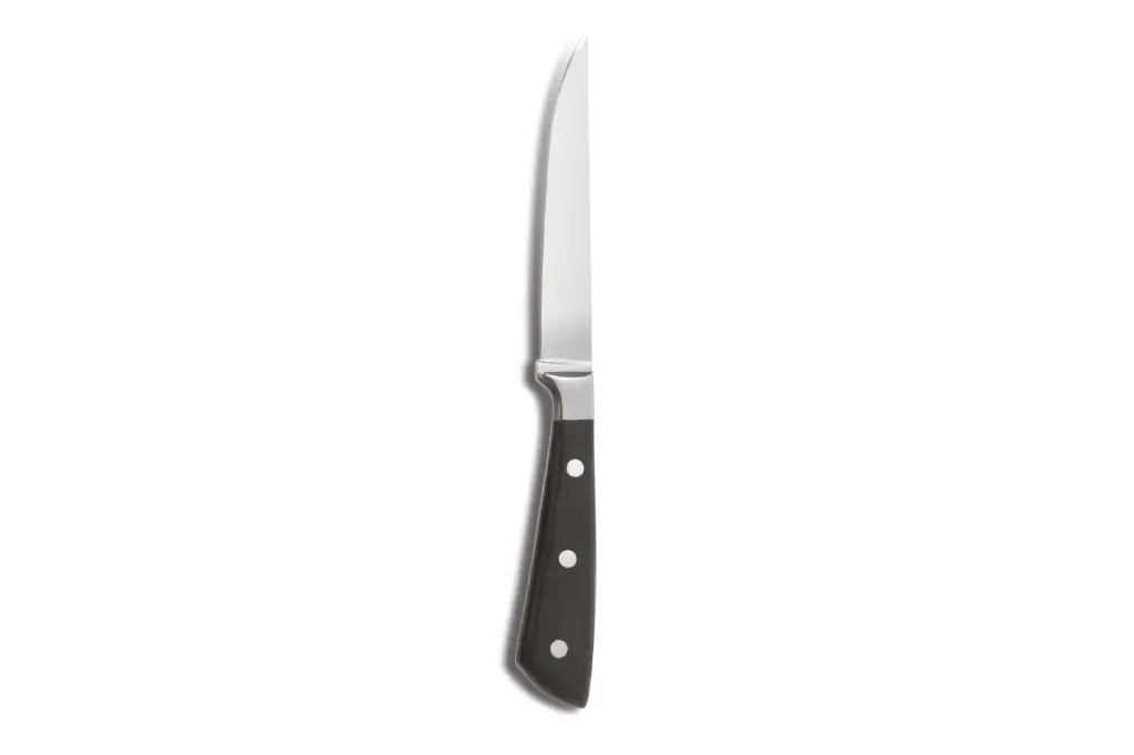 Cuchillo Chuletero Montblanc Negro 5Cr15 