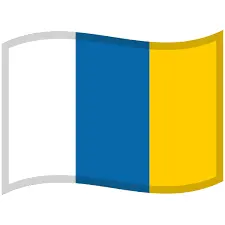Bandera Canarias S/E 100x70 cm.                                  