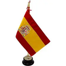 Bandera Sobremesa España 15x10 cm.                               