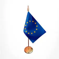 Bandera Sobremesa Union Europea 15x10 cm.                        