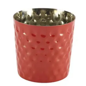 Bol Degustacion Amartillado Rojo 8.5X8.5 Cm.