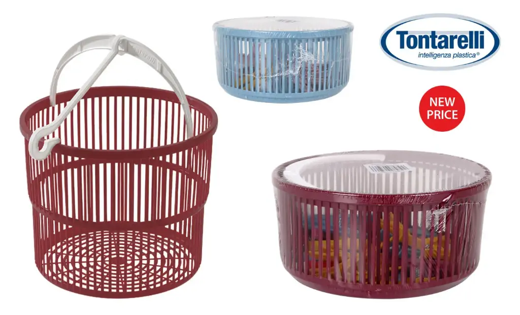 Cesta Extensible Pinzas Ropa 20 Unid.