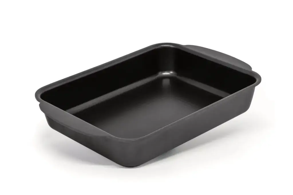 Rustidera Aluminio Fundido Induccion 35X25X7,5 Cm. Black