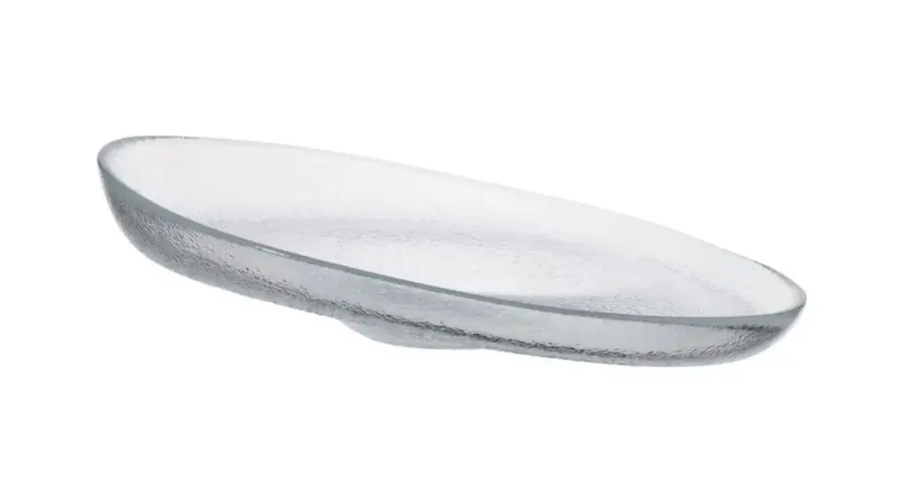 Plato Degustacion Oppidum Transparente 21X6 Cm.