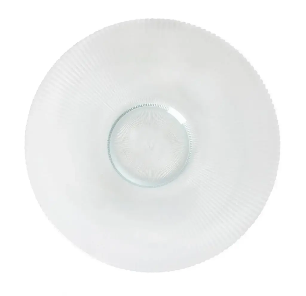 Plato Degustacion Siddi Transparente 31X3 Cm.