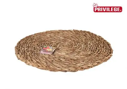 Salvamantel Mimbre Privilege Redondo 35 Cm.