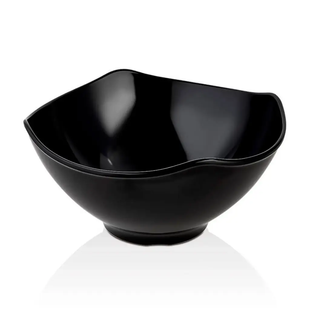 Ensaladera Buffet Melamina Negra 36 Cm.
