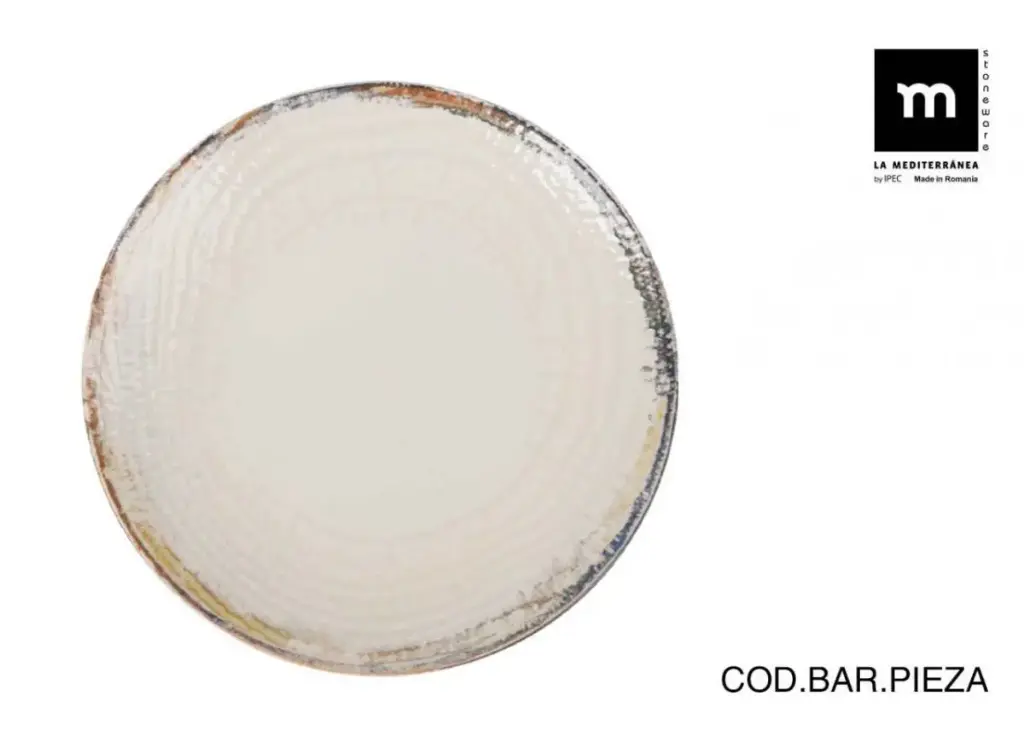 Plato Llano Albus Monaco Brillo 26 Cm.