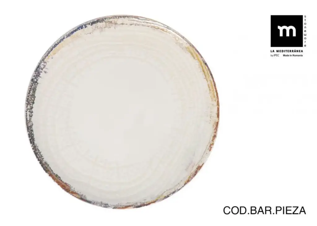 Plato Presentacion Albus Monaco Brillo 32,5 Cm.