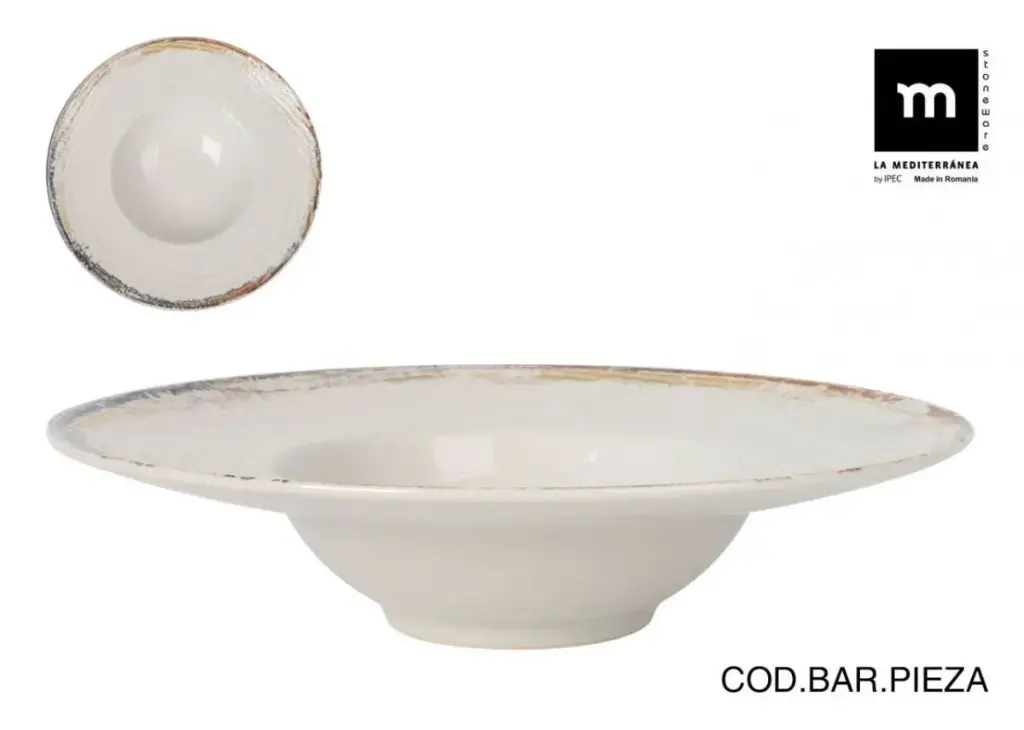 Plato Risotto Albus Monaco Brillo 28 Cm.