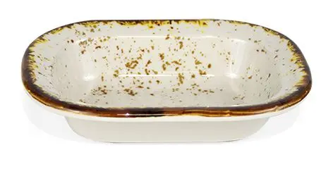 Fuente Degustacion Toureg Melamina Rectangular 18X13,5 Cm.