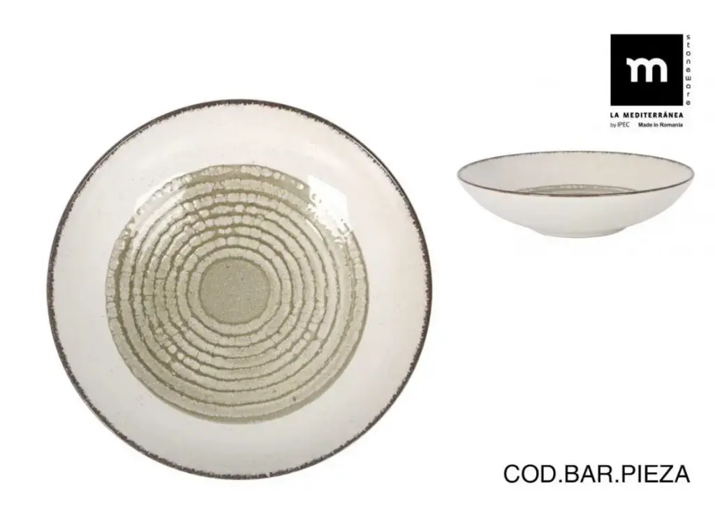 Plato Hondo Occhio 21 Cm